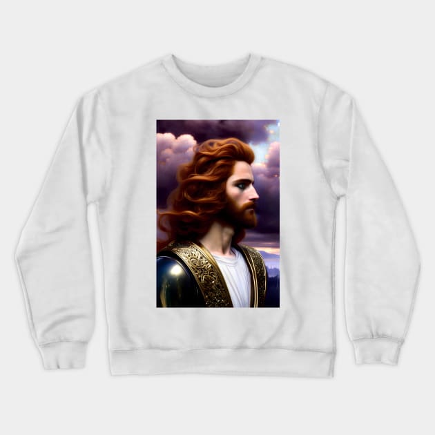 Nobleman Crewneck Sweatshirt by PurplePeacock